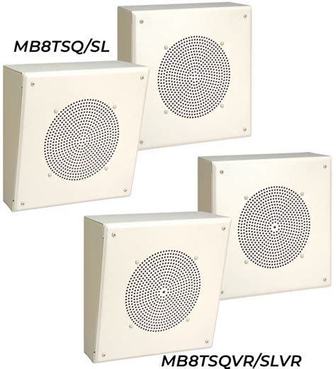 signal metal box speakers|Bogen MB8TSL Metal Box Speaker .